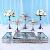 Ustensiles de cuisson Or 8 pcs Gâteau Stand Cupcake Plateau Décoration De La Maison Dessert Table Décoration Partie Fournisseurs De Mariage Affichage