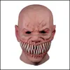 Party Masks Horror Stalker Clown Mask Cosplay Creepy Big Mouth Teeth Teeth Chompers Latex Halloween Scary Costume Propsparty D HomeIndustry Dhdmz