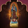 Decorative Objects Figurines Beautiful Our Lady of Guadalupe Virgin Mary Statue Sculpture Resin Figurine Gift Xmas Display Decor Ornament 220827