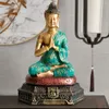 Decoratieve objecten Figurines Boeddha beelden Thailand voor tuinkantoor Home Decor Decor Desk Ornament Fengshui Hindu Sitting Boeddha Figurine Decoratie 220827