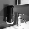 Liquid Soap Dispenser Black Automatic Foam Soap Dispensers Bathroom USB Charger Liquid Soap Dispenser Inductive Hand Sanitizer Detergent Dispenser 220827