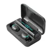 F9-5C TWS bezprzewodowe słuchawki Bluetooth 5.0 Słuchawki sportowe LED Wyświetlacz Power Box z mikrofonem mini wodoodporne zestawy słuchawkowe wkładki douszne