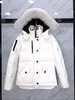 Famous Designer luxury Mens Down Jacket Winter Hooded Coat Classic Arctic Silver Fox Fur Collar Jackets Men Women Clothing Windproof S-2XL