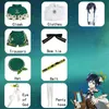 أزياء أنيمي تأثير Venti Cosplay تأتي Uniform Game Game Wendi Wendy Halloween L220802