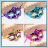 Feestmaskers sexy mannen dames kostuum prom masker venetian mardi gras dance maskerade ball halloween fancy jurk vt1150 drop levering 202 dhaju