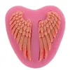 3D Angel Wings Silicone Baking Mould DIY Party Cupcake Topper Fondant Cake Decorating Tools Chocolate Gumpaste Candy Polymer Clay Moulds 1223212