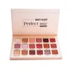 Eye Shadow 18 Color Makeup Highlight Eyeshadow Palette Waterproof Glitter Pigment Smoky Pallete Make Up Natural Matte