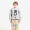 Hoodies moletons outono Inverno infantil BC Brand garotos meninas fofas de desenho animado suéters bebê bebês pullover de algodão 220827