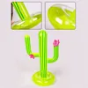 Outdoor Sport Toy Swimming Pool Inflatable Cactus Ring Toss Game Set Christmas Reindeer Antler Rabbit Toys Beach Party Kids Adults Favors Supplies Bar Travel