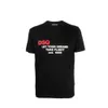 DSQ TEE Men's White Dream Flight Impresi￳n Cool T- Camisa Summer T SHICH Men Ropa de marca Caja de alta calidad Camiseta masculina de alta calidad