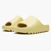 Projektant Slipper Slides dla mężczyzn Slider Sandałów Outdoor Slide Eva Bone Biały sandał Onyks czarny piasek czysty kapcie Vermillion Summer Beach