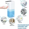 Liquid Soap Dispenser Foam Automatic s for Bathroom Touchless Dish Electric Hand Free Pump 220827