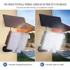 106 LED Solar Wall Lights Outdoor Motion Sensor Lights met 3 verlichtingsmodi waterdichte beveiligingslampen voor tuindecoratie