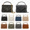 Danies Fashion Design College Quild Skórzane torby łańcuchowe torba na ramię Crossbody Messenger Bag torebki TOTE Wysoka jakość Top 5A 2 Rozmiar 600278 600279 Torebka torebki