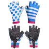 POLKA DOTS TEAM Cycling Handschoenen Half Vinger 2023 Road Bike Gloves Gel Pads Bicycle Shock-Absorbing Mountain Bike Gloves