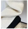 2022 Autunno Girocollo Giacca con pannelli in tweed Colore a contrasto Manica lunga Tasche monopetto Giacche Cappotto Corto Capispalla 22G186241
