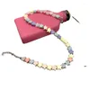 Hanger kettingen jcymong 35 5 cm snoepkleur choker voor dames 2022 mode kleurrijke acryl star collars sleutelbeen chian sieraden cadeau