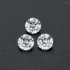 Perlen 10 Herzen Pfeile Qualität D Farbe Rund Brillantschliff Diamant Test Vergangenheit Lose Moissanit 2-14mm Edelstein für Ehering