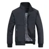 남성 재킷 패션 브랜드 재킷 남자 옷 트렌드 대학 슬림 한 고품질 캐주얼 및 코트 M6XL 220827