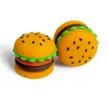 Ana Sayfa Hamburger Kavanoz Silikon Konteyner Kavanozları Dab Balmumu Buharlaştırıcı Konteyner Kaygan Kuru Bitki Kapları