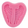 3D Angel Wings Silicone Baking Mould DIY Party Cupcake Topper Fondant Cake Decorating Tools Chocolate Gumpaste Candy Polymer Clay Moulds 1223212