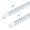 360 Degree LED Tube T8 T10 T12 4FT 5FT 6FT 8FT R17D/HO Base led Outdoor Tubes for Double Sided Signs 6000K Cool White Clear Cover