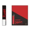 Original Flex 2800 bouffées de cigarettes électroniques jetables Kit de démarrage de dispositif de vape 850mAh Batterie 10 ml Stylo à dosette pré-rempli Authentique en gros