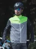 Mäns västar Rockbros Cycling Vests Reflective Safety Vest Bicycle Sportswear Outdoor Running Breattable Jersey For Men Women Cykel Vindrock 220827
