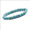 Fili di perline Ladies Men 8Mm Bracciale in pietra naturale Yoga Beads Jewelry Gift Drop Delivery 2021 Bracciali Carshop2006 Dhwwd