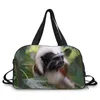 Duffel Bags AnyFocus Brand Handbag Men Women Animal Monkey Print Bag Luggage High Quality Shoulder Fashion Cool Travel