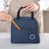 Borse di stoccaggio Borsa per pranzo isolata termica Borsa portatile borsetta per le donne Conveniente Organizzatore Waterproo