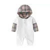 Babykleidung Designer-Strampler Warmer 0–2 Jahre Frühlings- und Herbst-Babyoveralls
