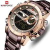 Relogio Masculino NaviForce Top Brand Men Watchs Fashion Luxury Quart Watch Mens Chronograph Sports Orologio Orologio da polso CX244W
