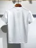 DSQ TEEメンズホワイトドリームフライトプリントクールなT-シャツ夏の短いTシャツメンブランド衣料快適な高品質の男性TシャツプラスサイズM L XL 2XL 3XL