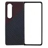 Étuis minces colorés en aramide en fibre de carbone véritable pour Samsung Galaxy Z Fold 4, couverture d'armure mate