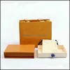 ジュエリーボックスvレタークラシックデザイナーボックスセット高品質の黄色のブレスレット卸売フランネルとトートバッグドロップデリCSHOP20 DHVFA