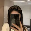 Bruna pannband headwraps designer pannband f bokst￤ver designer tillbeh￶r h￥r b￥gar headwrap kvinna lyxiga designers smycken trasa