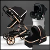 Strollers Baby Kids Maternity Luxury Stroller High Landview 3 In 1 Portable Pushchair Pram Comfort For Born Drop Delivery Baby B Dhnxw