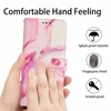 Marble Quartz Wallet Leather Cases For Redmi 10 10c 10A 10 5G Note 10 11 Xiaomi Poco M4 Pro 4G X4 Mi 11 Lite 12 Luxury Granite Rock Stone Holder Flip Cover Pouch Strap