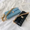 Evening Bags Chain Shoulder Bag Women 2022 Fashion PU Armpit Pleated Cloud Advanced Handbags Small Ladies Purse Bolsa