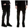 Men's Jeans Men Black Ripped Skinny Jeans Hip Hop swag Denim Scratched Biker Jeans Joggers pants Famous Brand Designer Men Trousers 220827