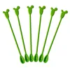 Bar Tools 6pcs Plastic Drink Stir Drink Cocktail Stirrer Wedding Decoration Kids Baby Shower Birthday Party Supplies 20220827 E3