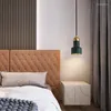 Lampy wiszące nowoczesne minimalistyczne sypialnia nocne przejście wejściowe jadalnia pojedyncza głowa żyrandol