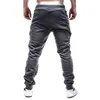 Hommes Pantalons Hommes Cordon Fermeture Éclair Poches Cheville Attaché Pantalons De Survêtement Pantalons De Sport Maigre Gymnases Casual Lâche Automne 220827