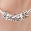 Edell 2017 Transparent Zircon Spacers CZ Charm Beads 925 Sterling Silver för DIY -smycken armband och halsband hängen 202E1678806