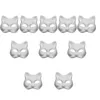 Partymasken 10pcs DIY lackierbar Leichtes Leicht Cosplay Requerade Cat Face 220826