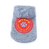 Chien vêtements petits vêtements chiot sweats à capuche chaud polaire sweat pull pour chiots chaton chats 2022 décontracté animal de compagnie XS S M L XL