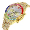 Assista Fake Men and Women's Fake Three Eye Decorative Calendar Watchqut6 2022