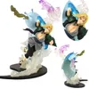 23 cm Naruto Shippuden Figura anime Naruto Gals Tsunade Fighting PVC Action Figure Figure Model Toy3101
