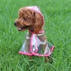 Hundkläder Waterproof Capa Chuva Cao Chubasquero Para Perro Rain Gear Adjouastable Small Medium Stora hundar Huven Vindtät regnkläder